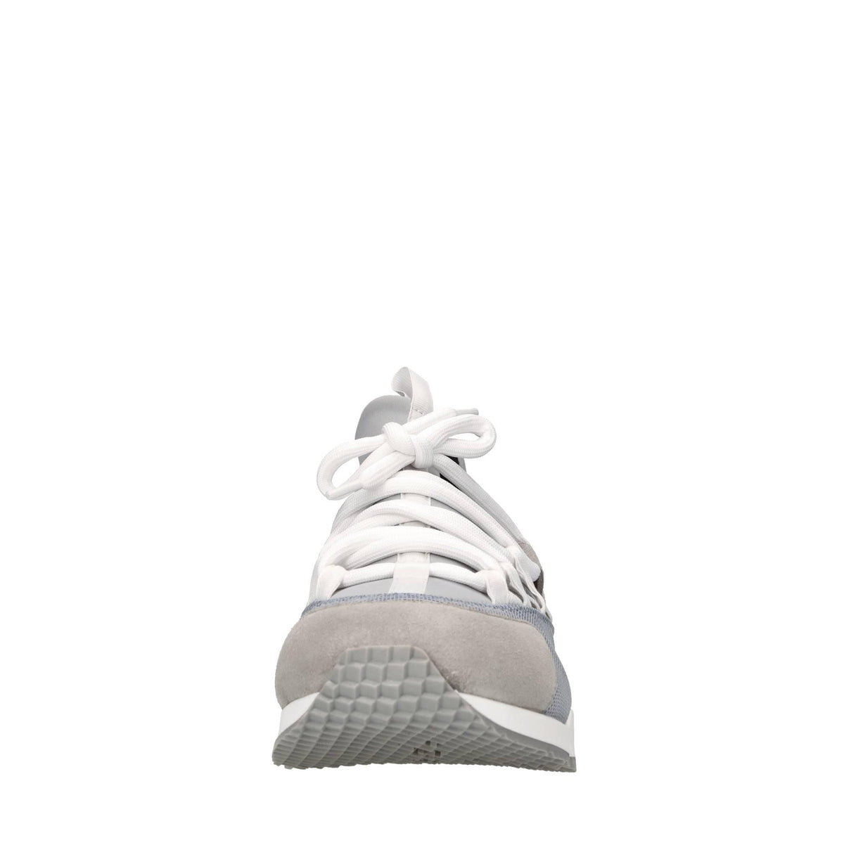 Sneakers in tessuto e camoscio 