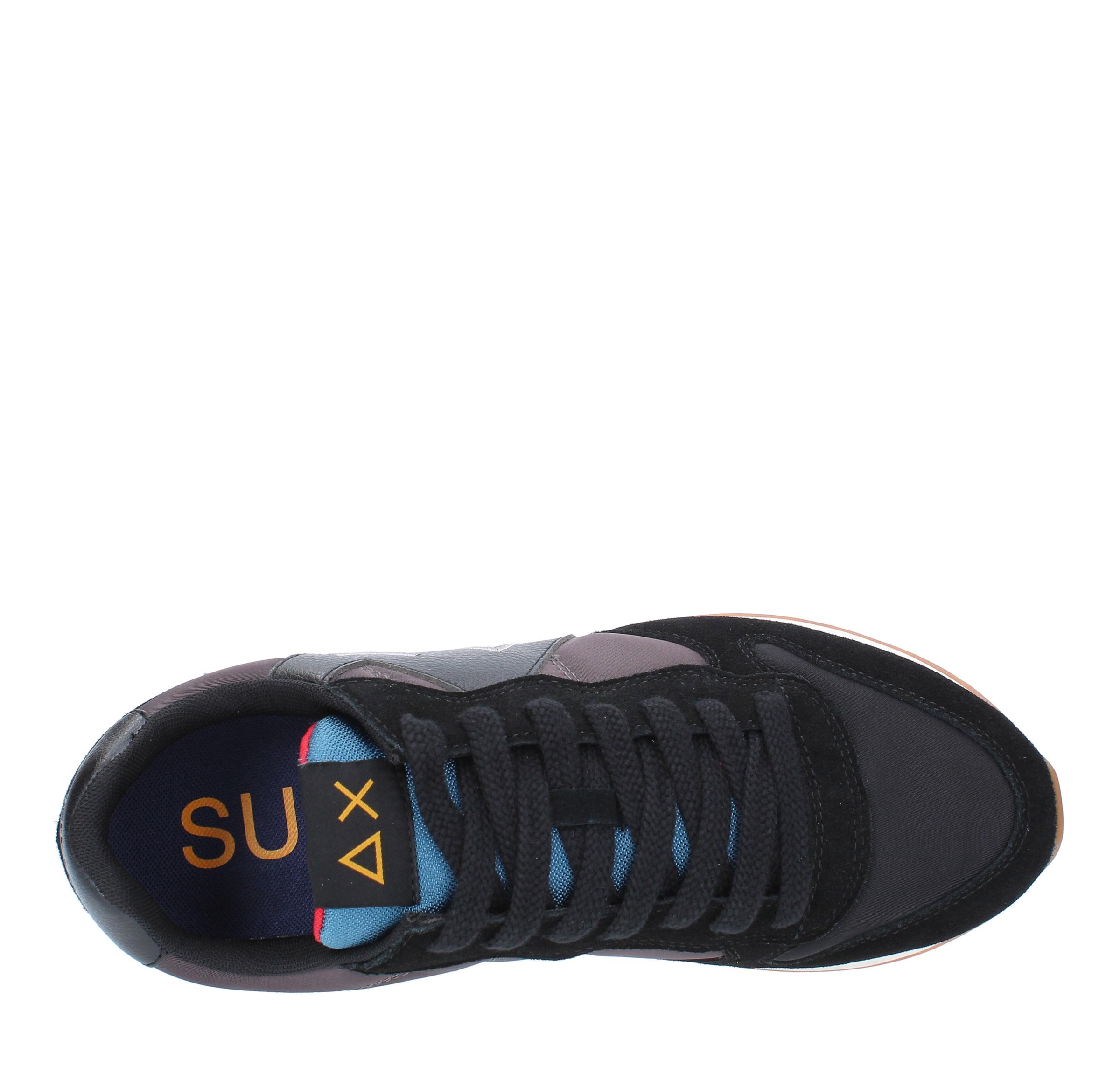 Sneakers modello Z43114 SUN68 in pelle scamosciata, tessuto traspirante e pelle 