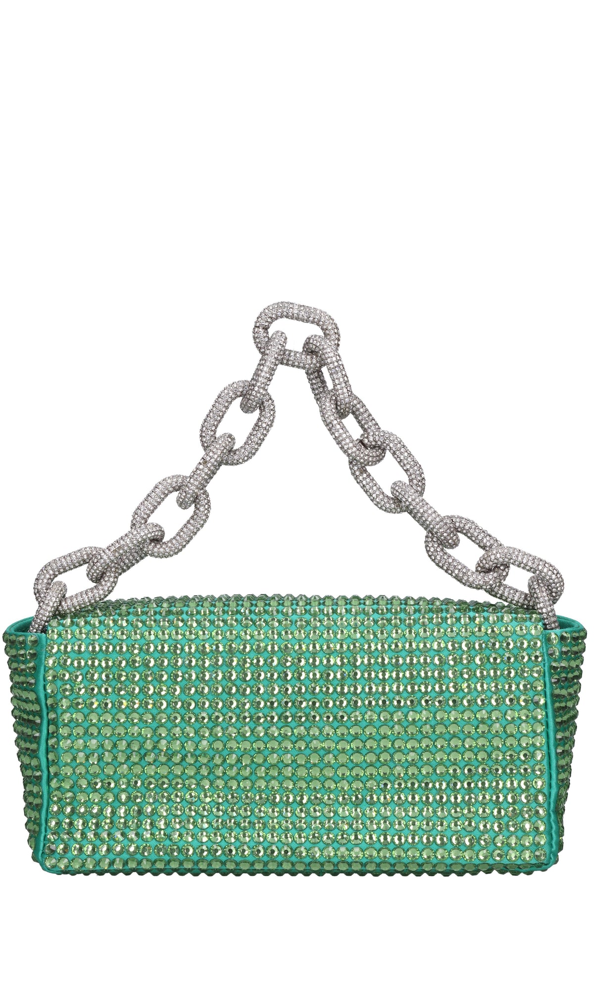 Borsa mini My Dream in raso e strass 