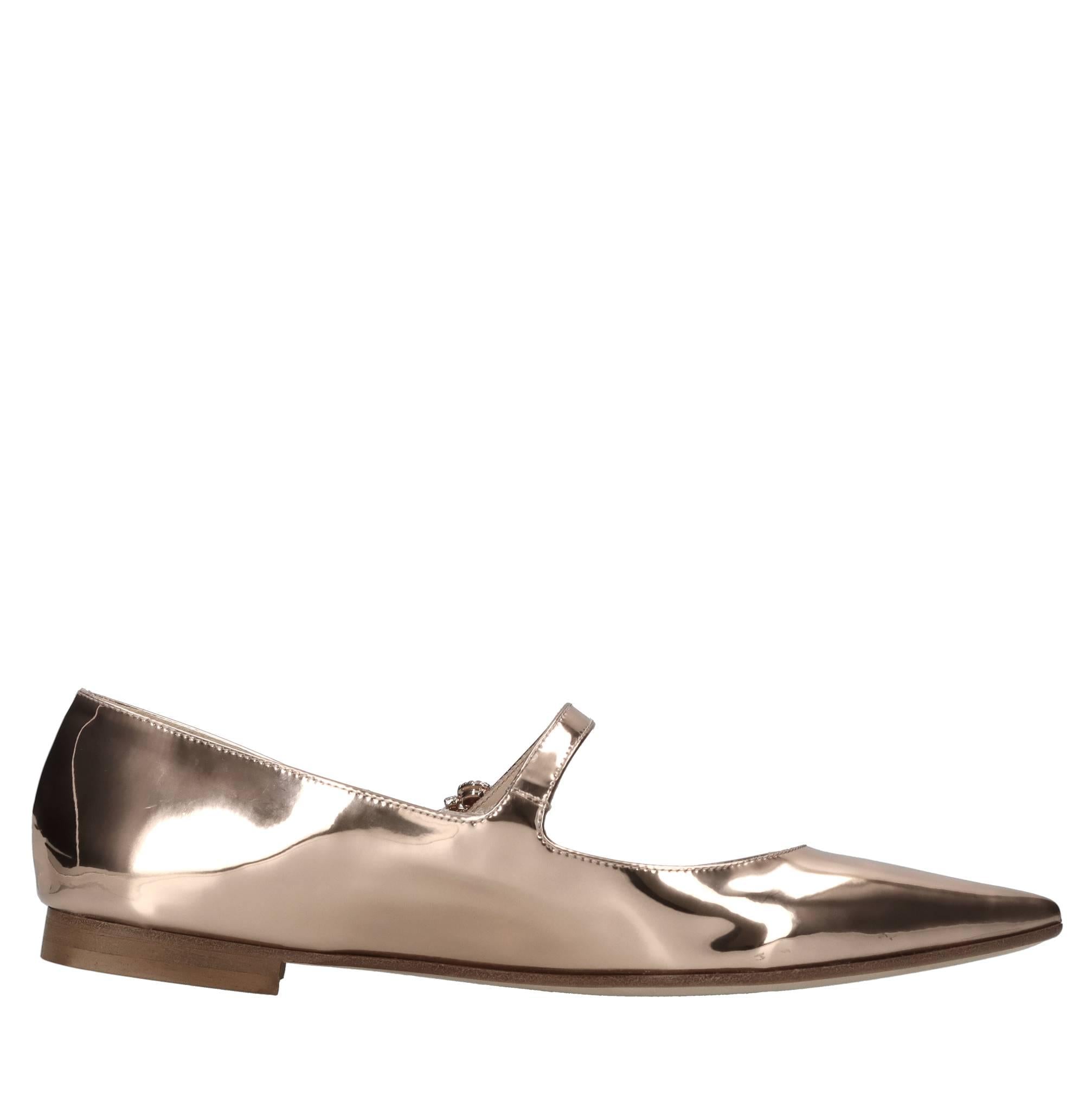Ballerine in pelle 