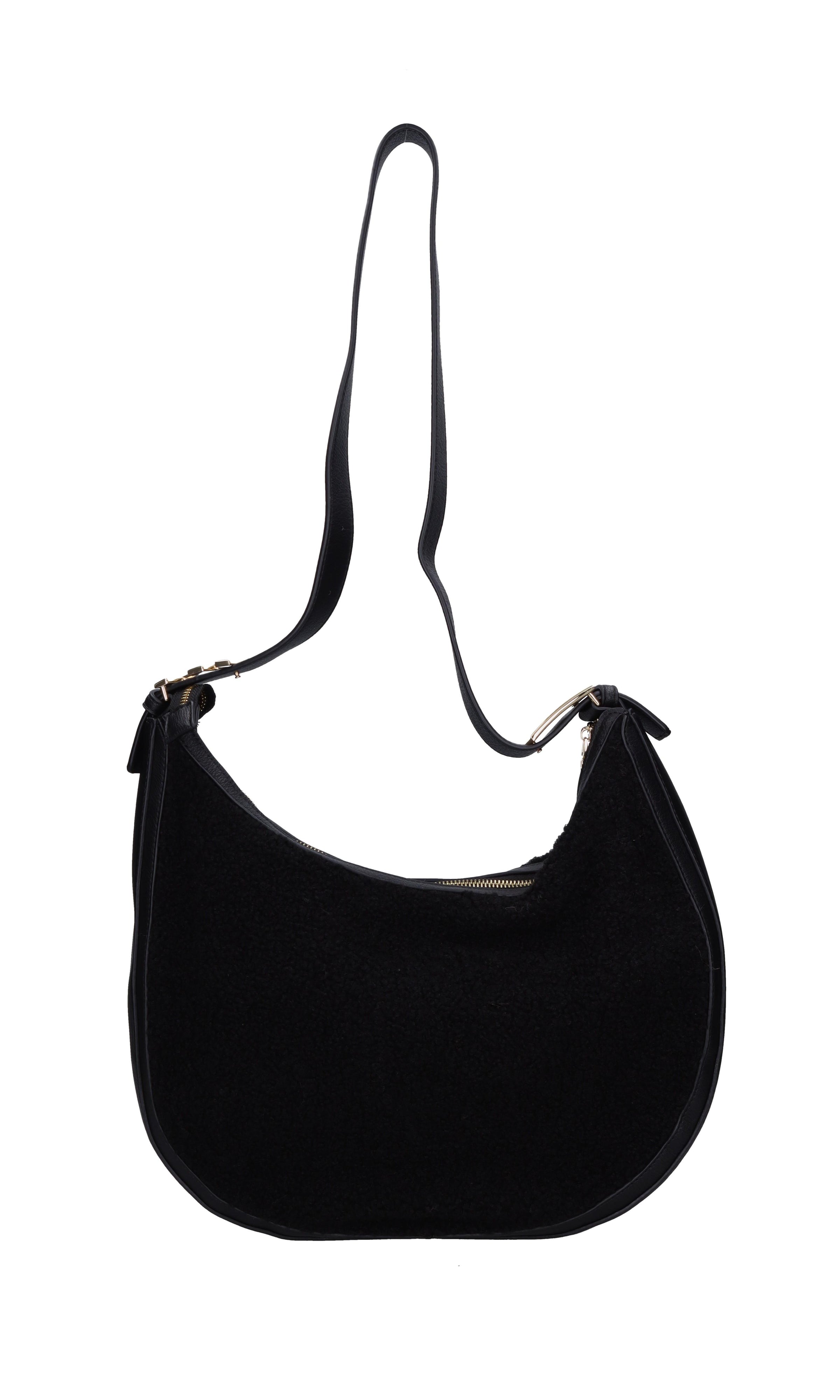 Borsa in ecopelle ed ecopelliccia 