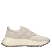 Sneakers in pelle camoscio 