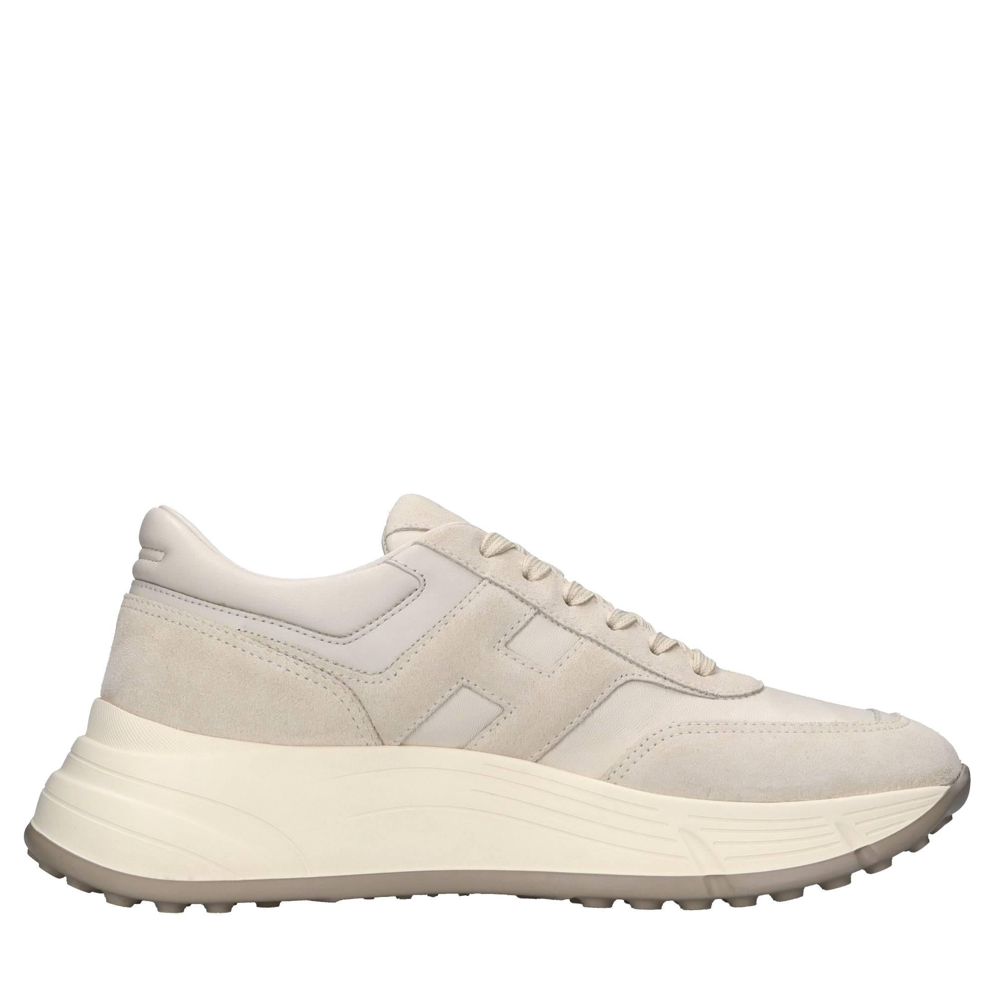 Sneakers in pelle camoscio 
