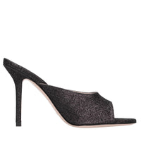 Mules modello EMILY in pelle e glitter 