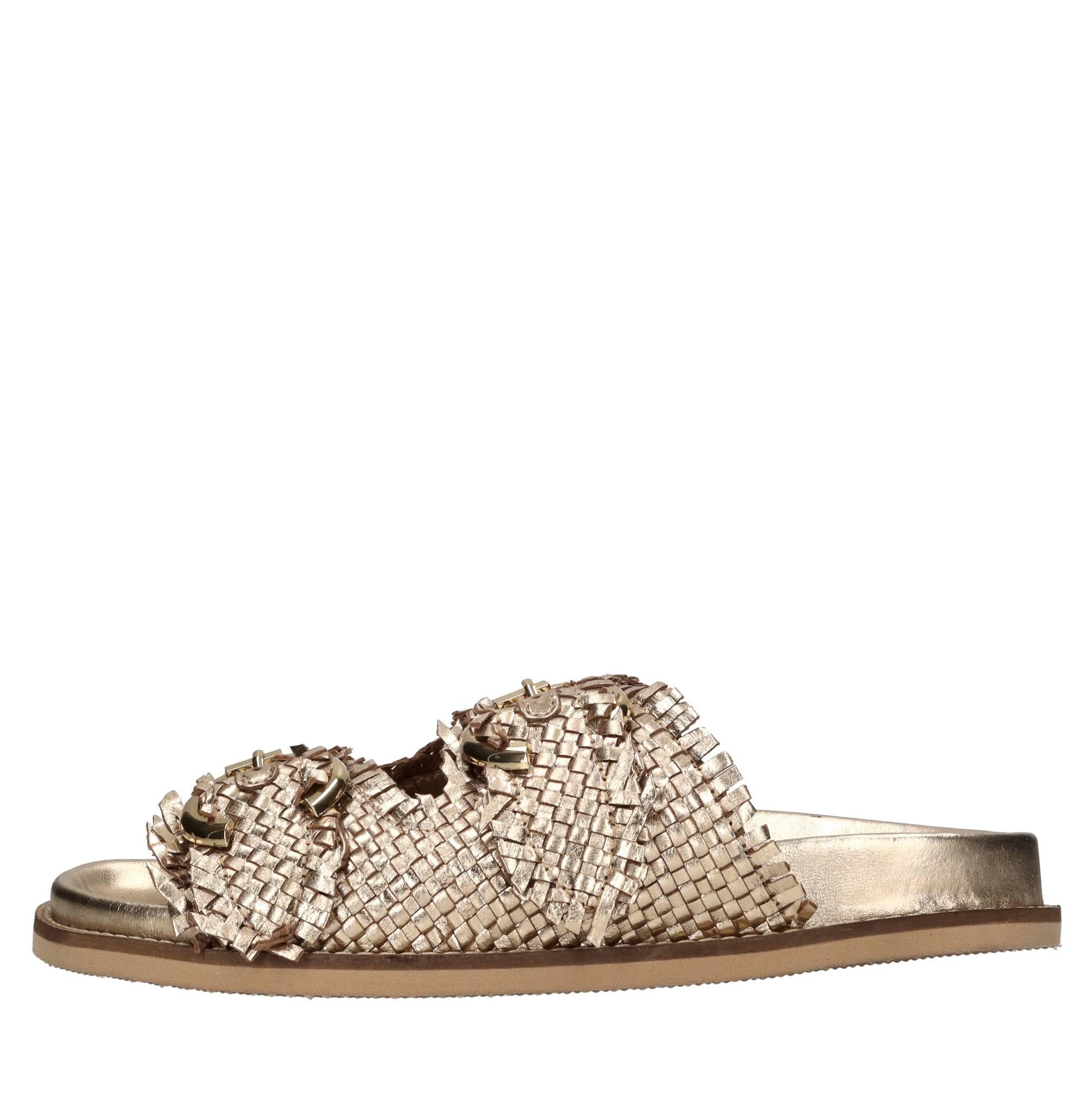 Mules in pelle 