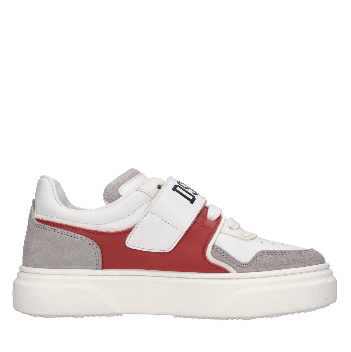 Sneakers in pelle e camoscio 