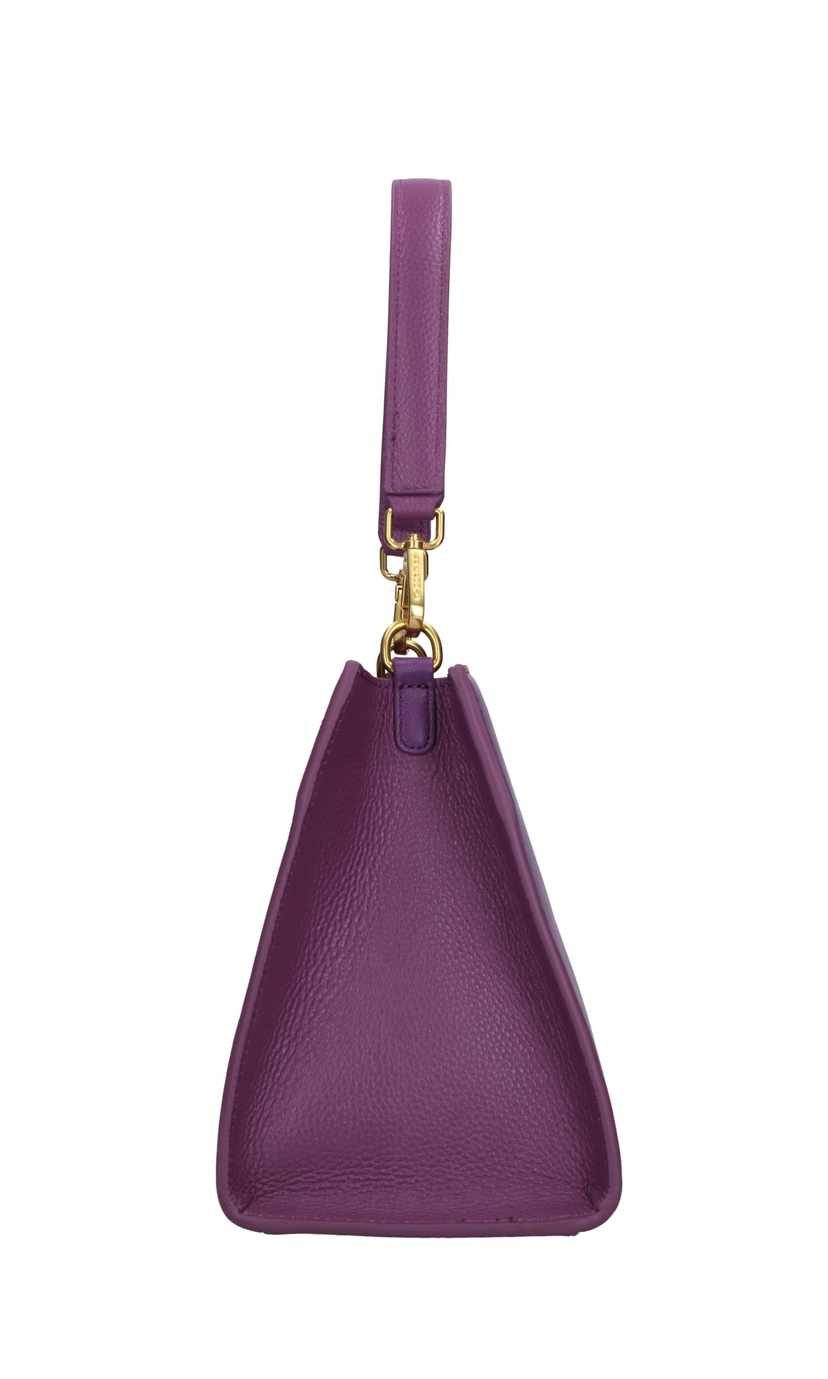 Borsa irregular med. in pelle e camoscio 