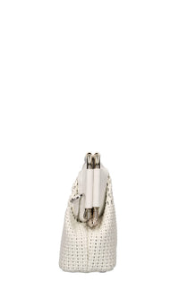 Borsa San Marco in ecopelle intrecciata 