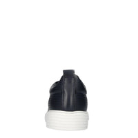 Slip-on in pelle e camoscio 
