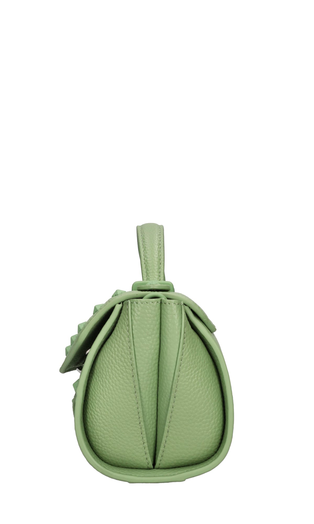 Borsa mini Frivolous in pelle e borchie. 