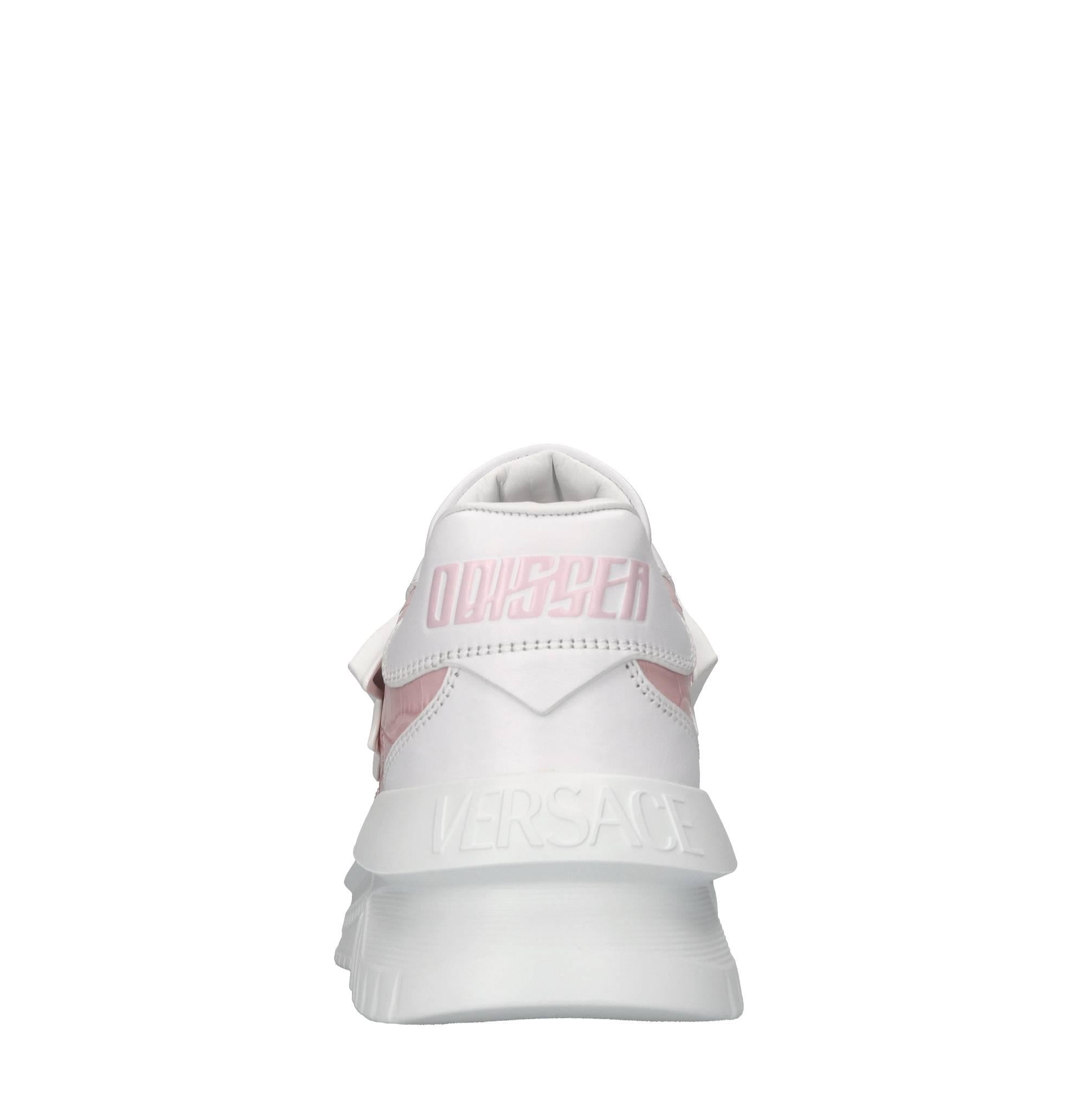 Sneakers in pelle e gomma 