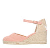CASTANER Fabric and Rope Wedge Sandals