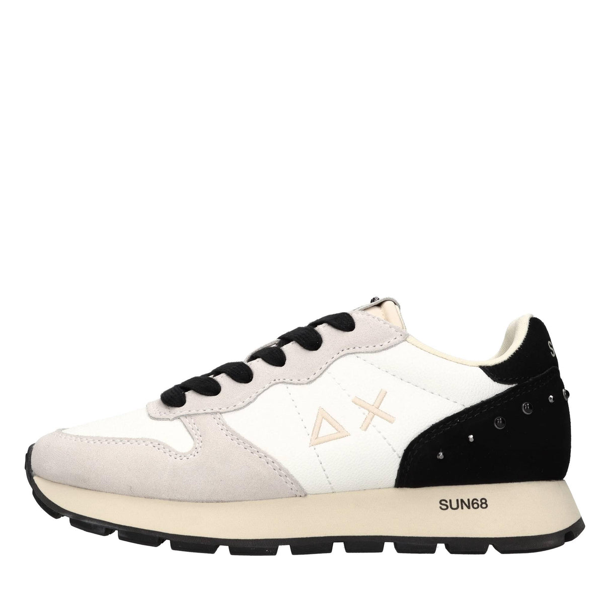 Sneakers modello Z44206 SUN68 in pelle scamosciata e tessuto traspirante 