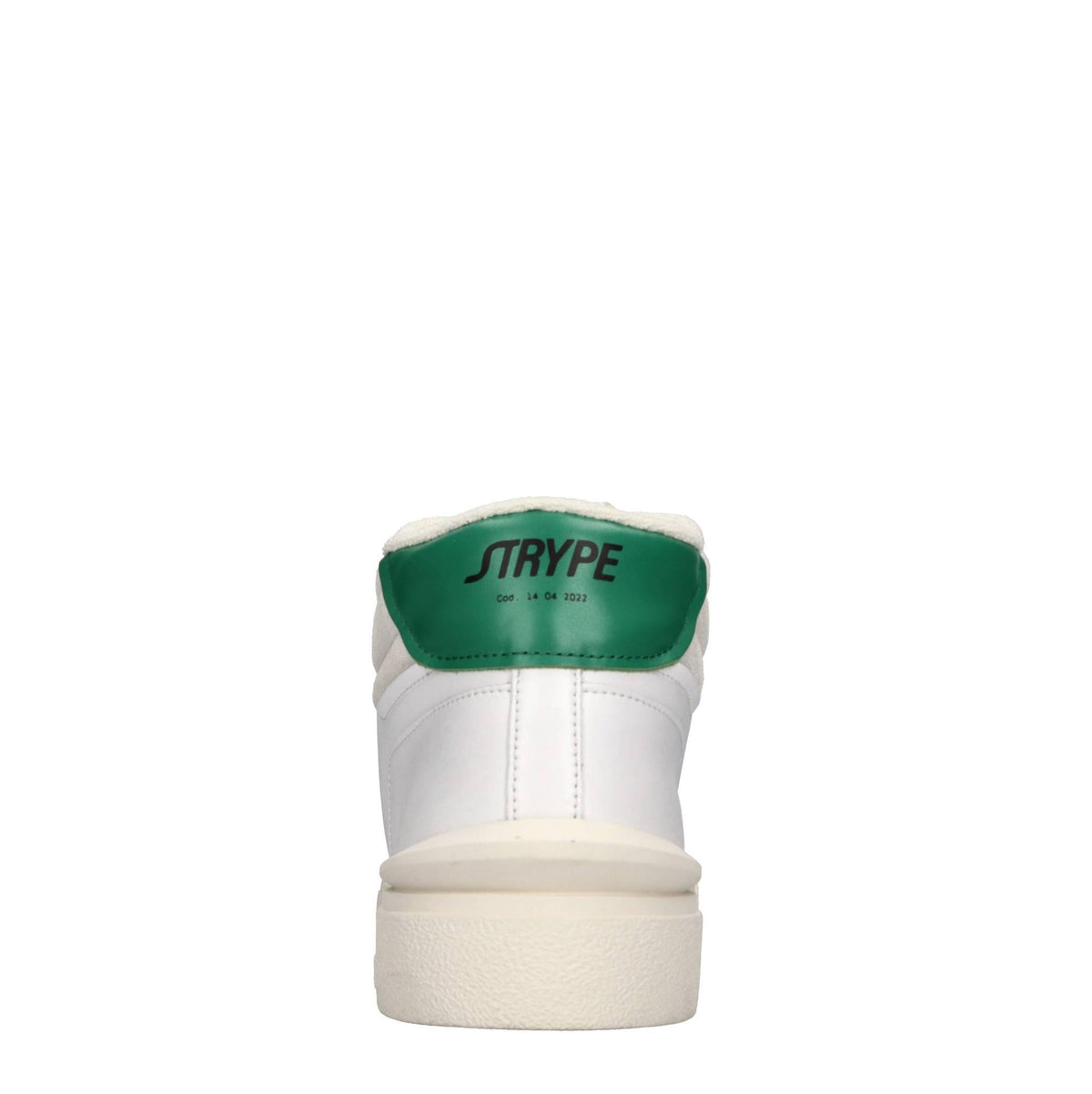 Sneakers in pelle e tessuto 