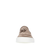 Slip on in camoscio 