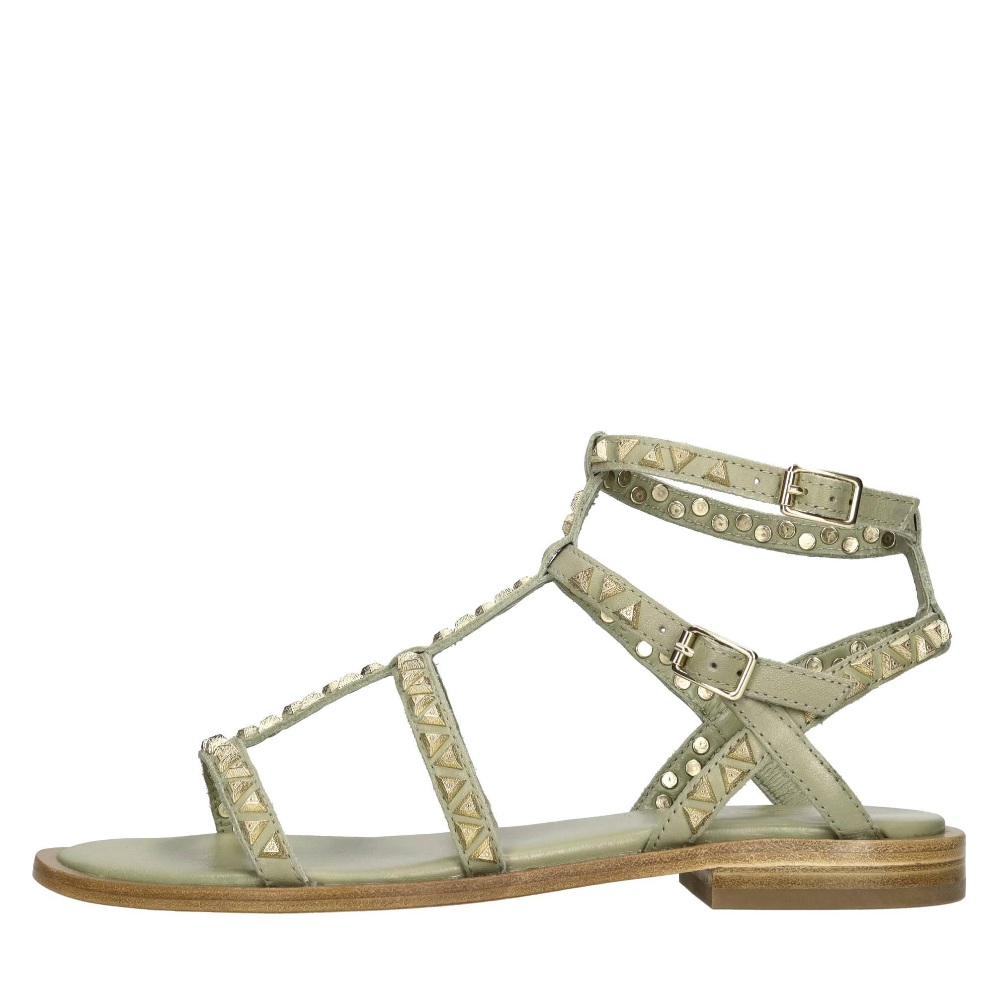 Sandali flat modello PANDORA in pelle 