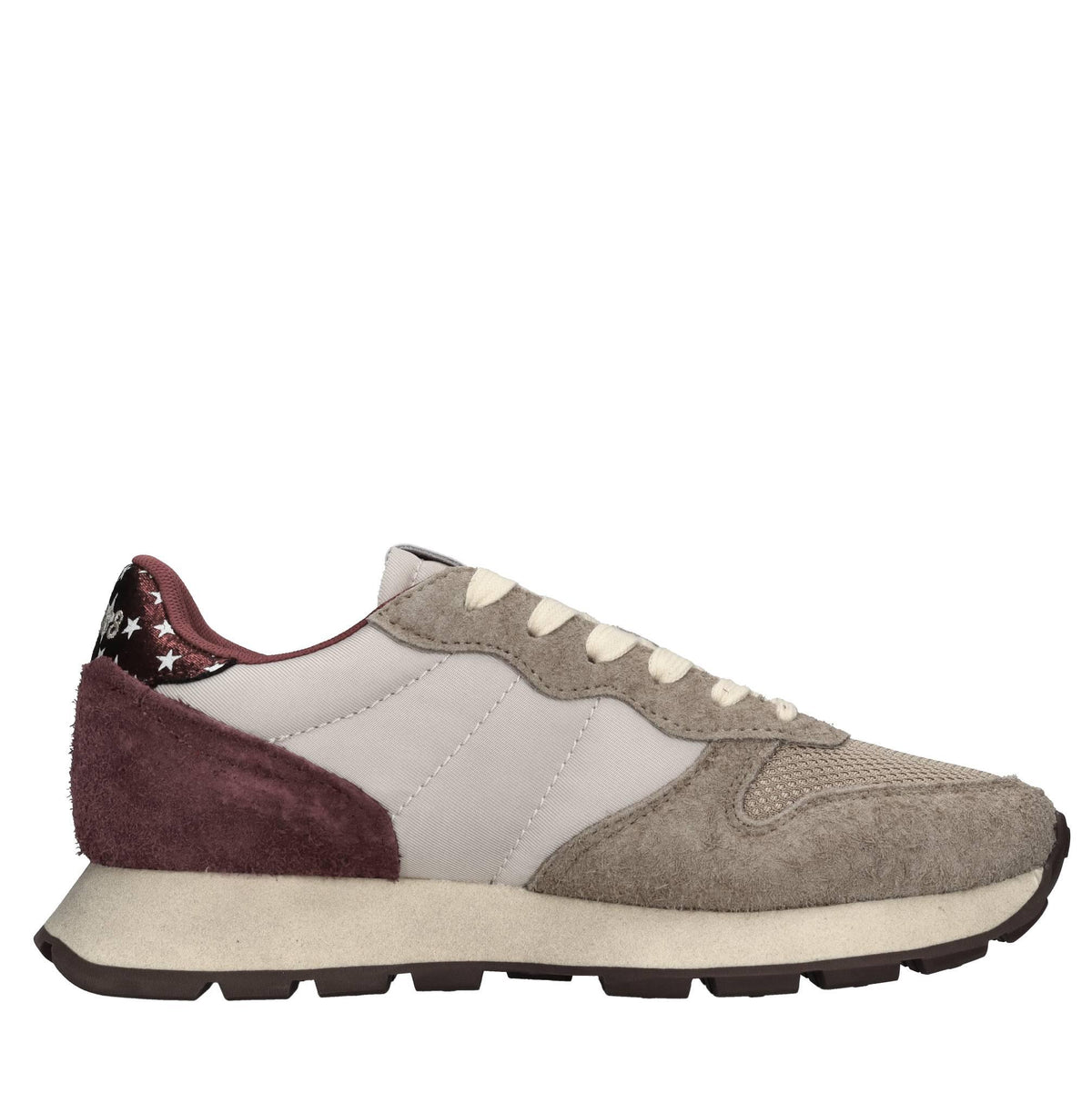 Sneakers Ally Vintage in camoscio e tessuto 