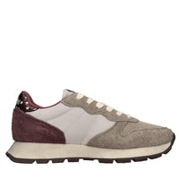 Sneakers Ally Vintage in camoscio e tessuto 