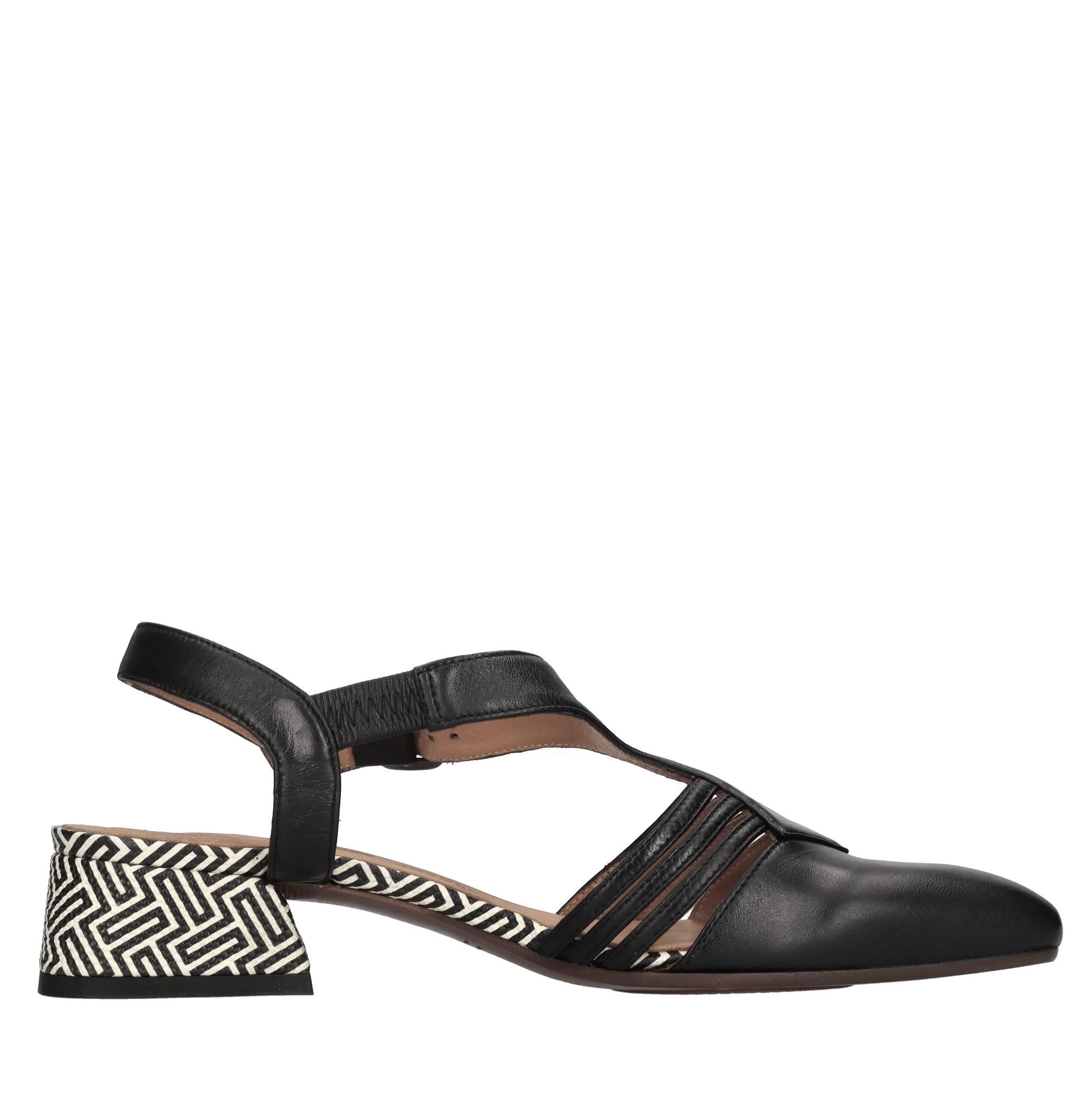 Décolleté slingback Heyna in pelle 
