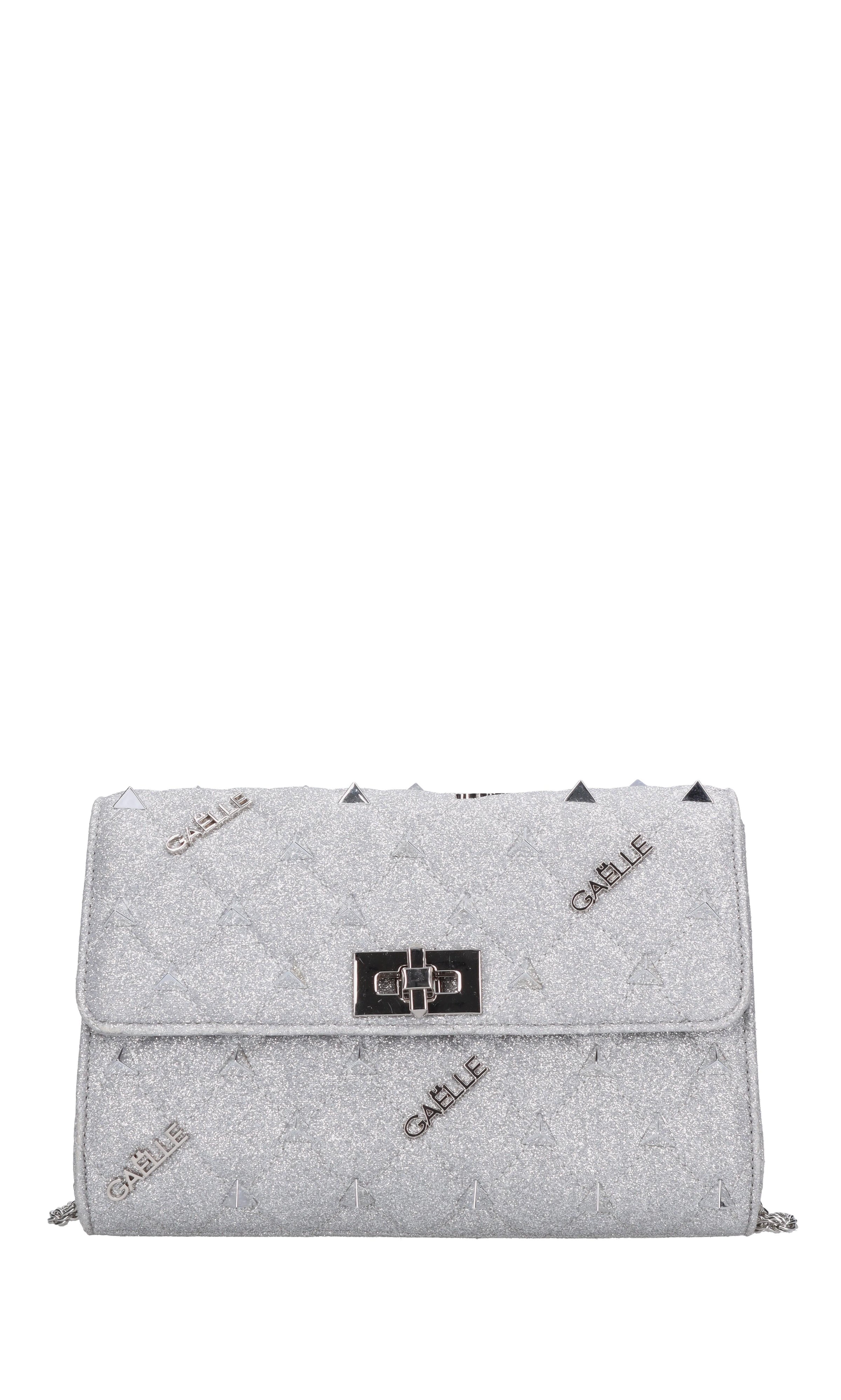 Borsa in tessuto glitterato 