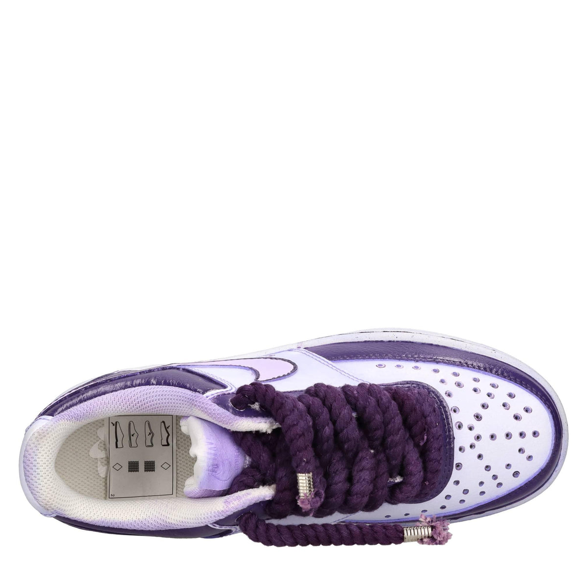 Sneakers in ecopelle e tessuto 