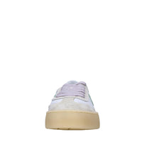 Sneakers in pelle e camoscio 