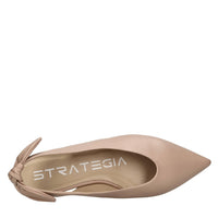 Ballerine slingback in pelle 