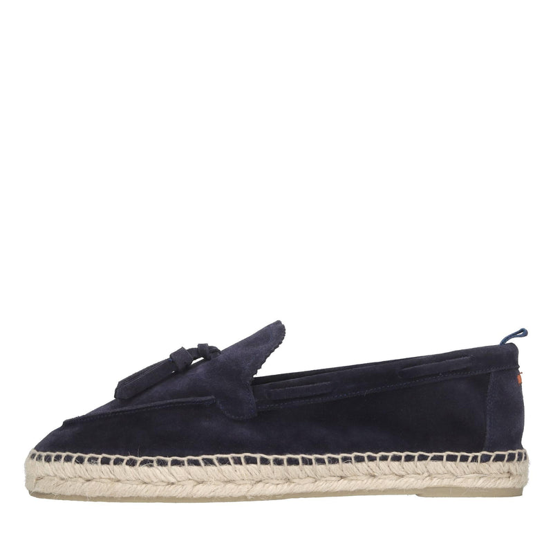 Mocassini espadrillas Nico in camoscio 