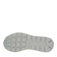 Sneakers in camoscio e tessuto 