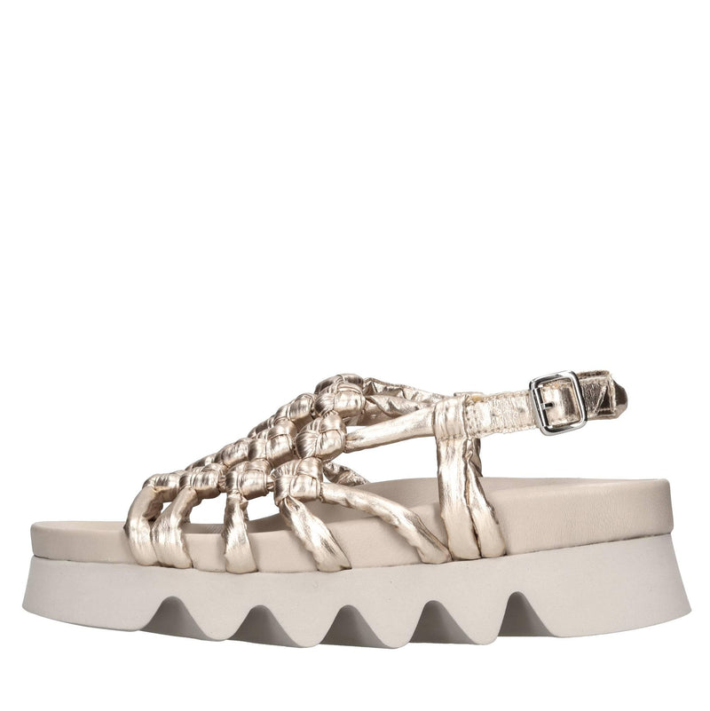 Sandali Alison in pelle 