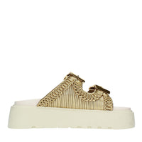 Sandali Flat CASADEI modello BIRKY-ALE in ecopelle 