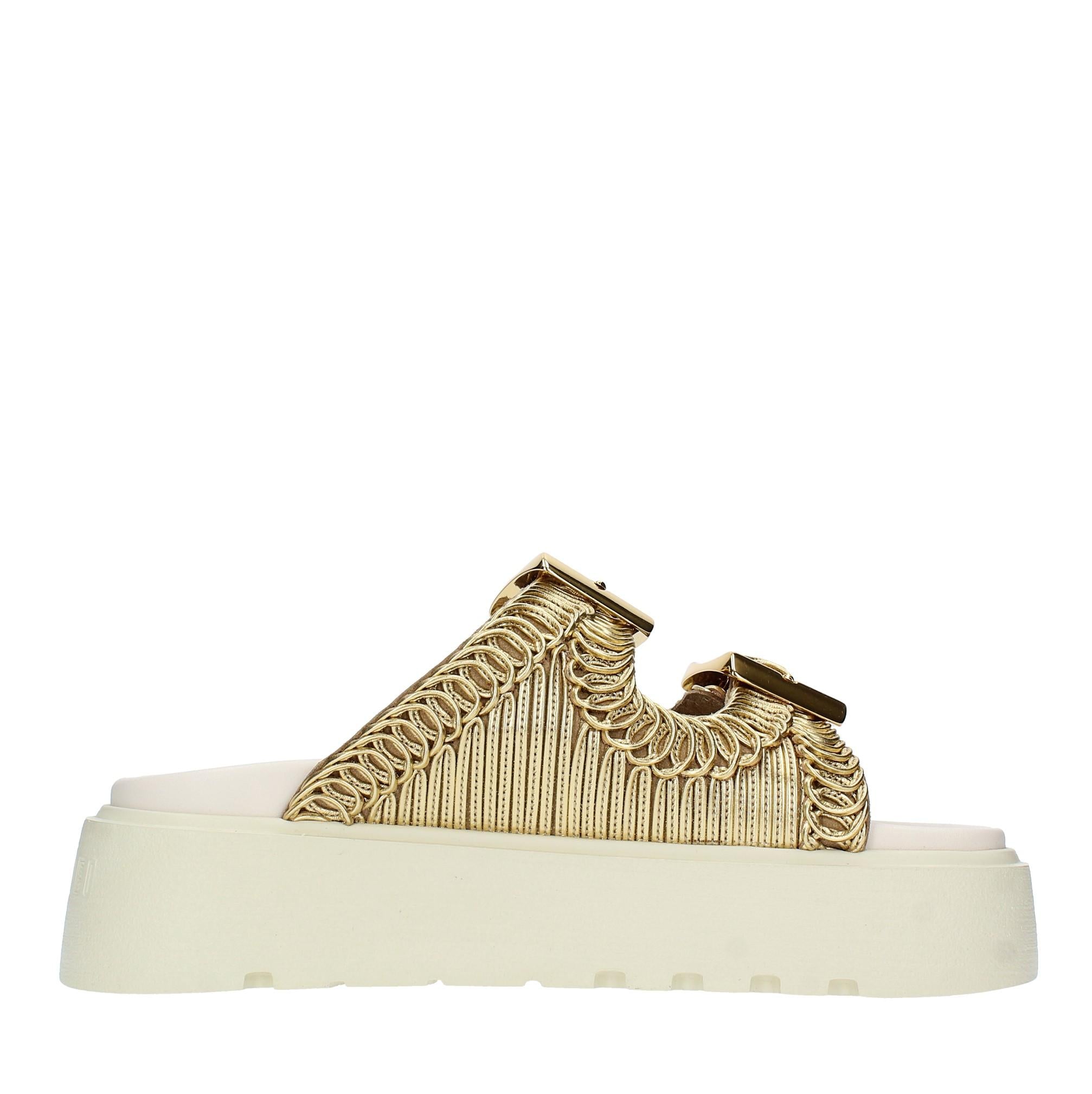 Sandali Flat CASADEI modello BIRKY-ALE in ecopelle 