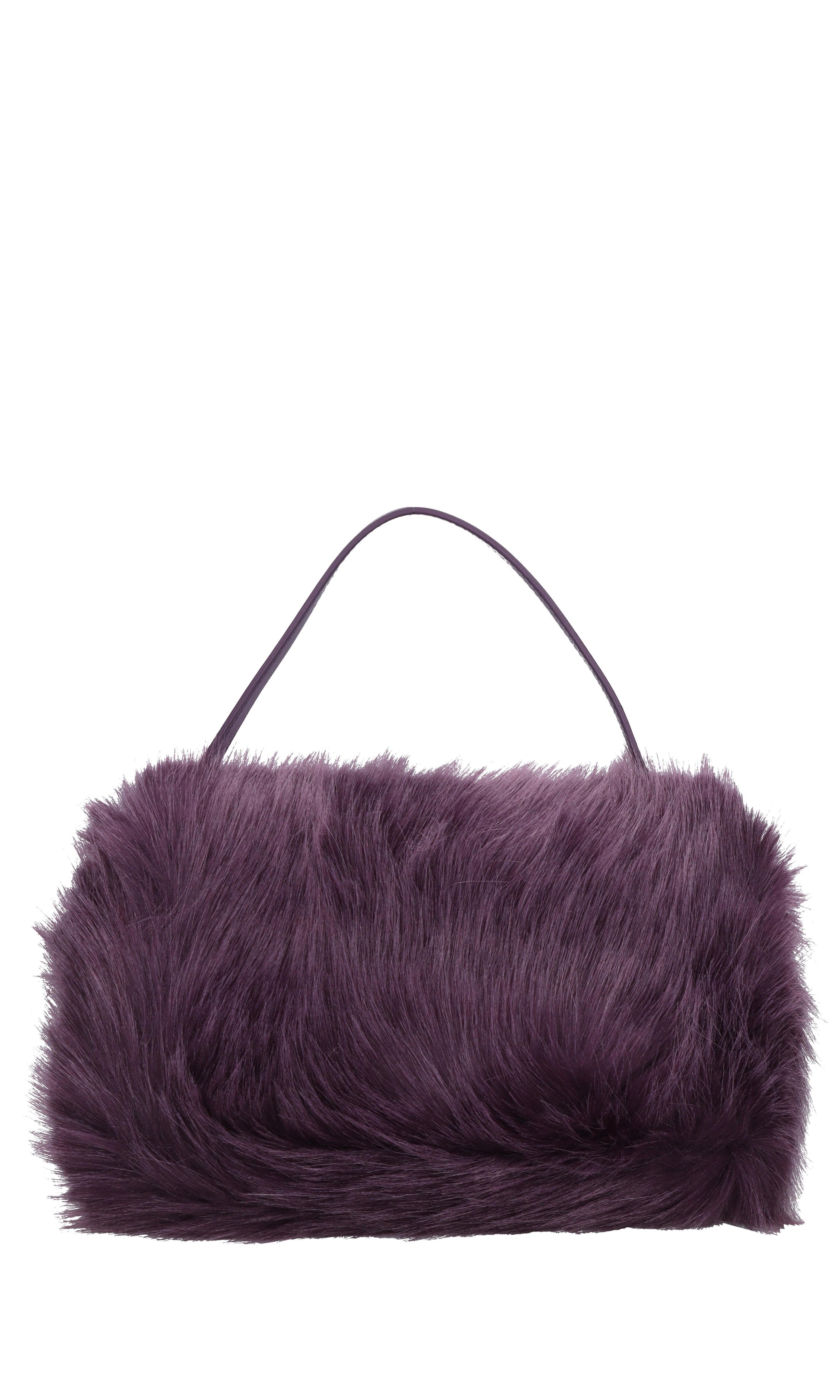 Borsa modello Habibi fox in ecopelliccia 