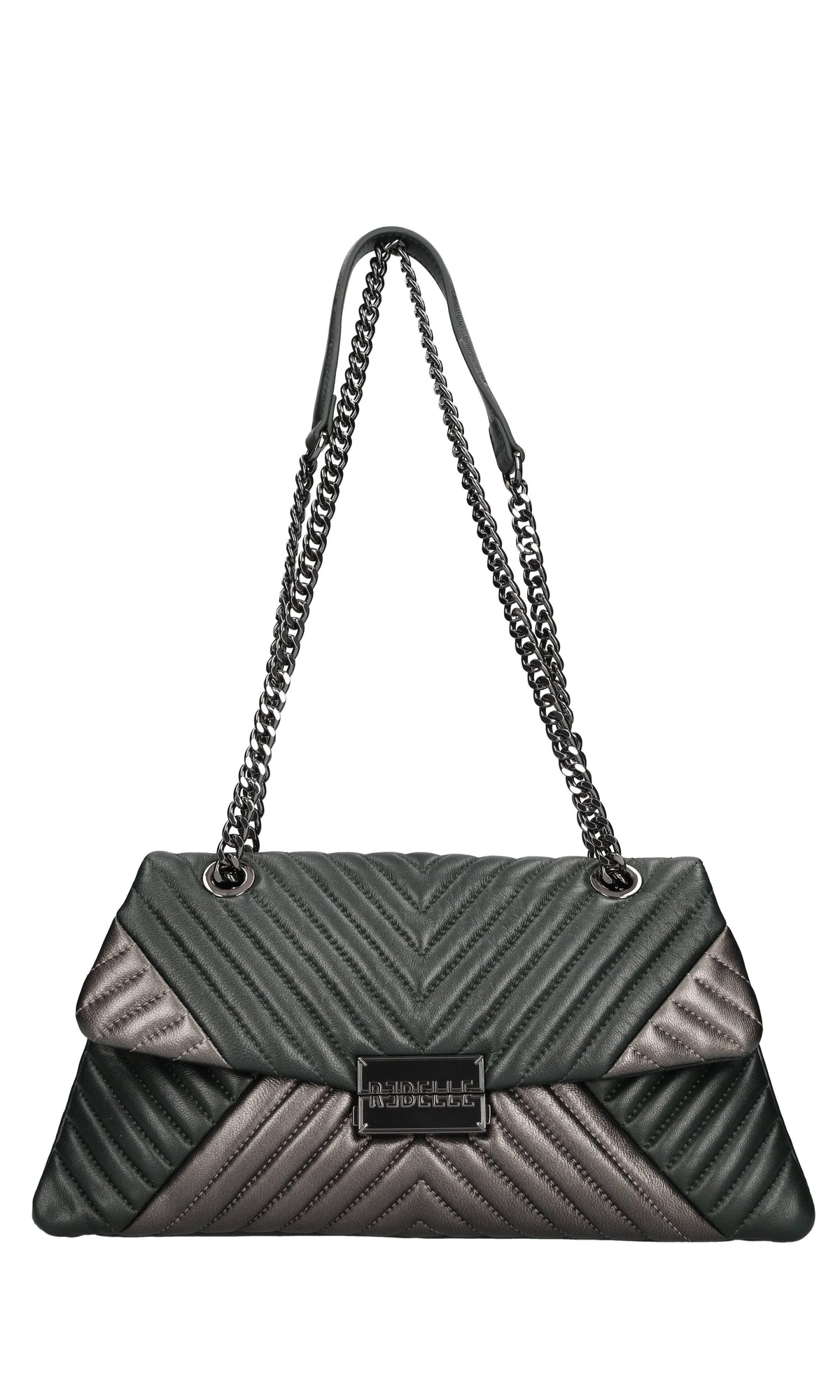 Borsa Alexis Met. in pelle 