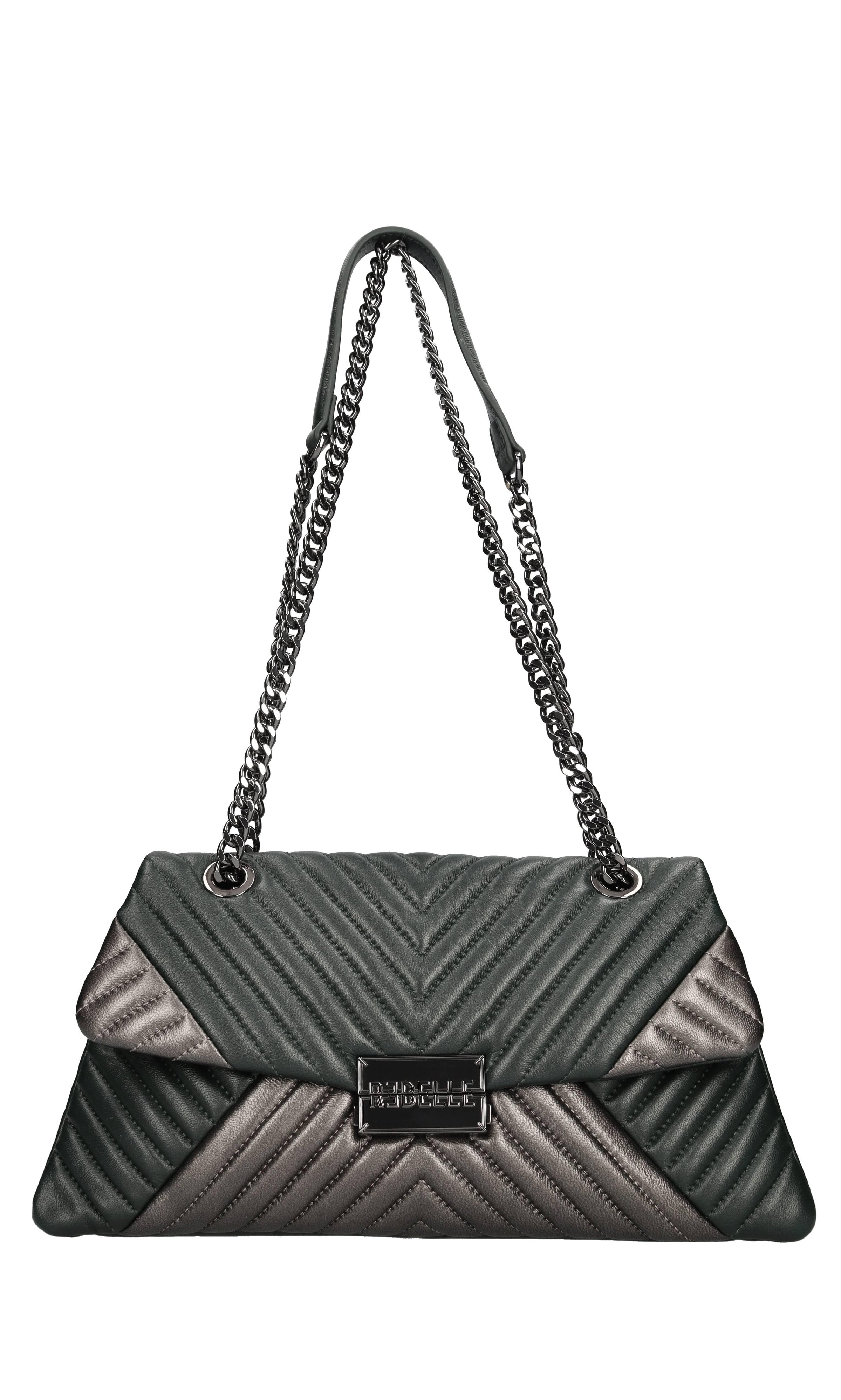 Borsa Alexis Met. in pelle 