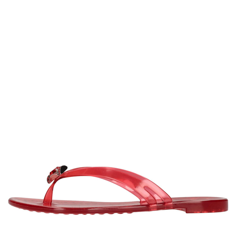 Sandali flat Jelly in PVC e Swarovski 