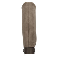 Stivali in ecocamoscio stretch 
