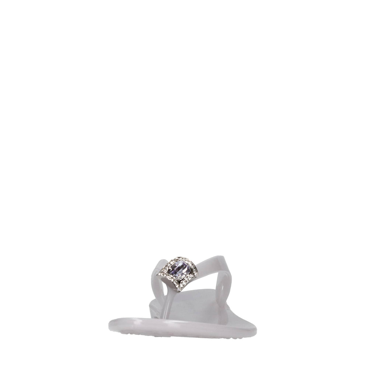 Sandali flat Jelly in PVC e Swarovski 
