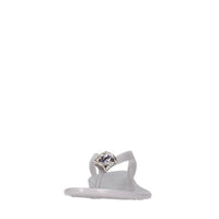 Sandali flat Jelly in PVC e Swarovski 
