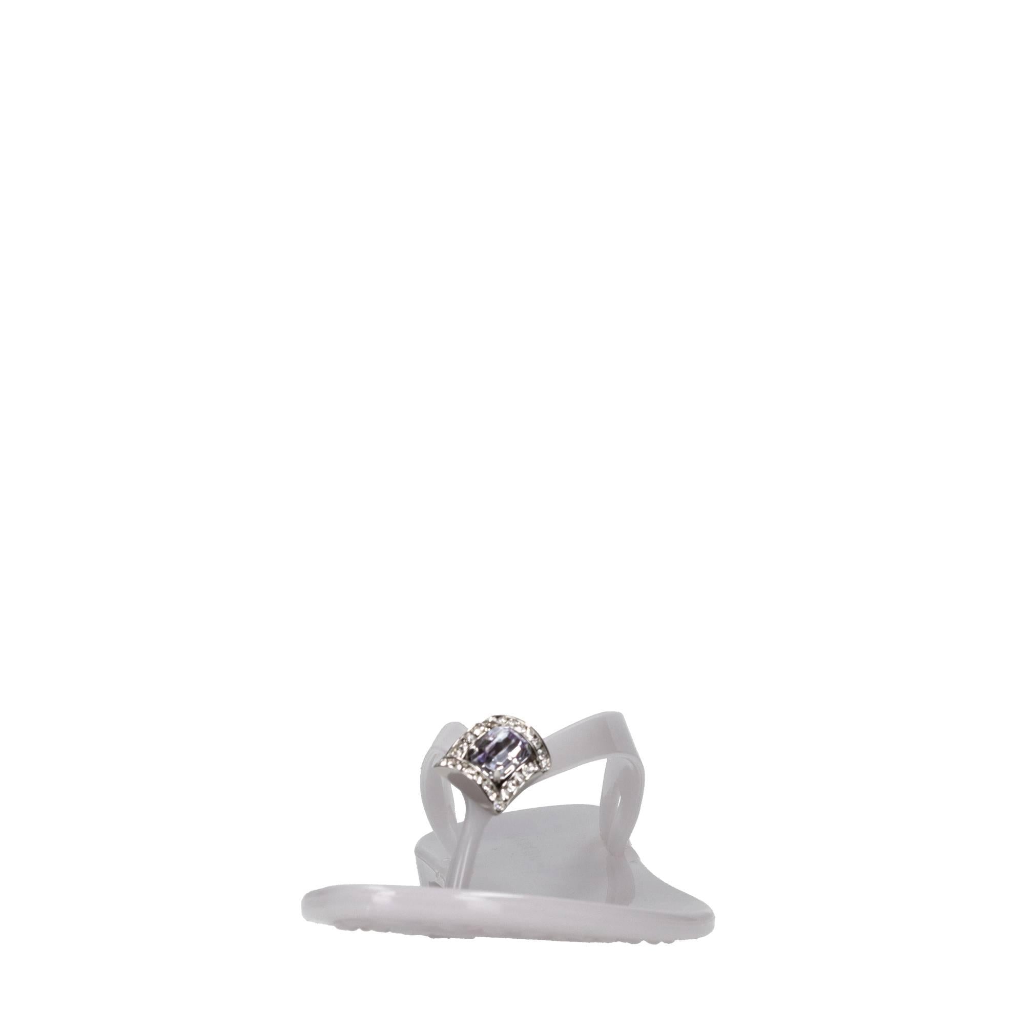 Sandali flat Jelly in PVC e Swarovski 