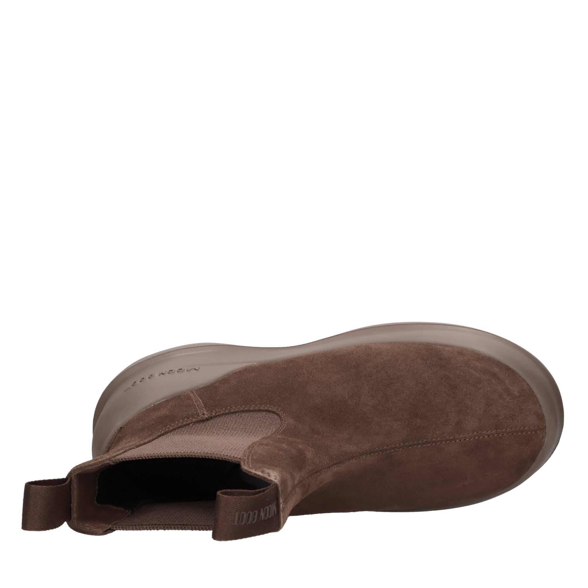 Moon Boot in camoscio 