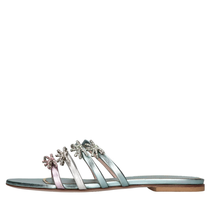Mules Beha in pelle 