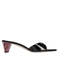 Mules in vernice 