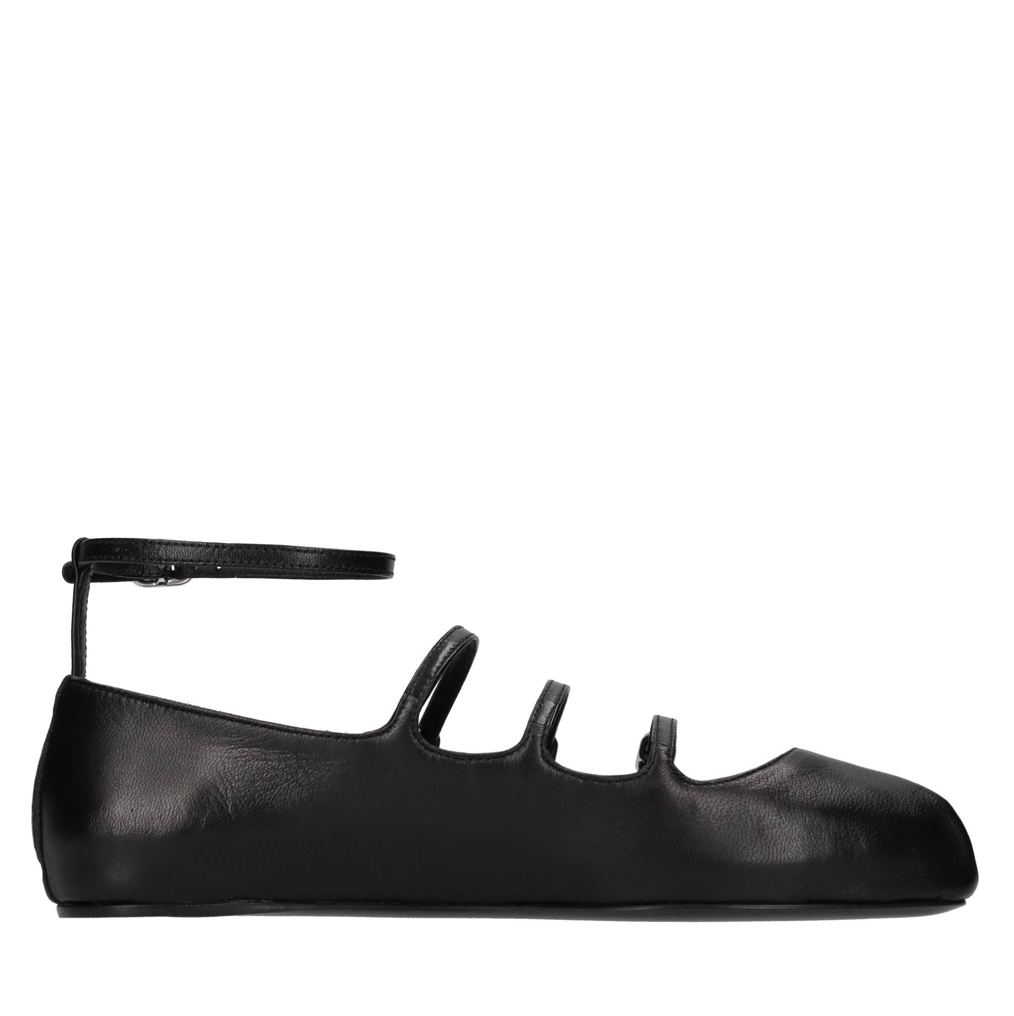 Ballerine in pelle 