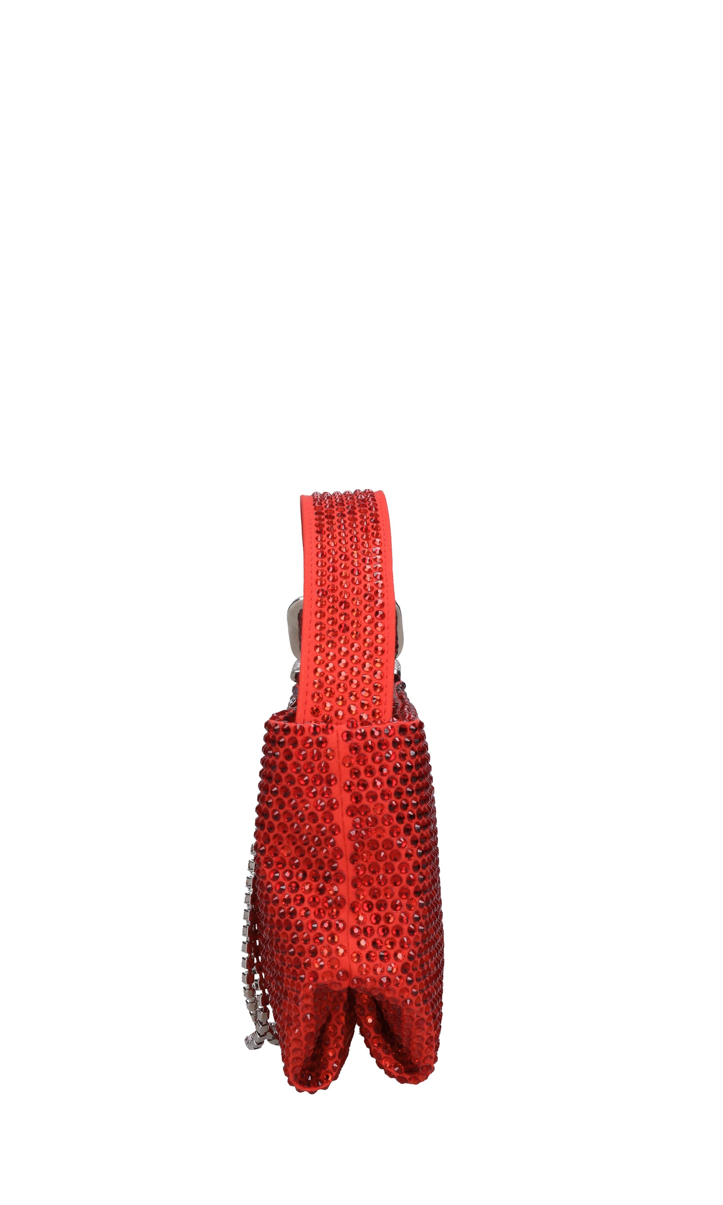 Borsa Jessye in raso e strass 