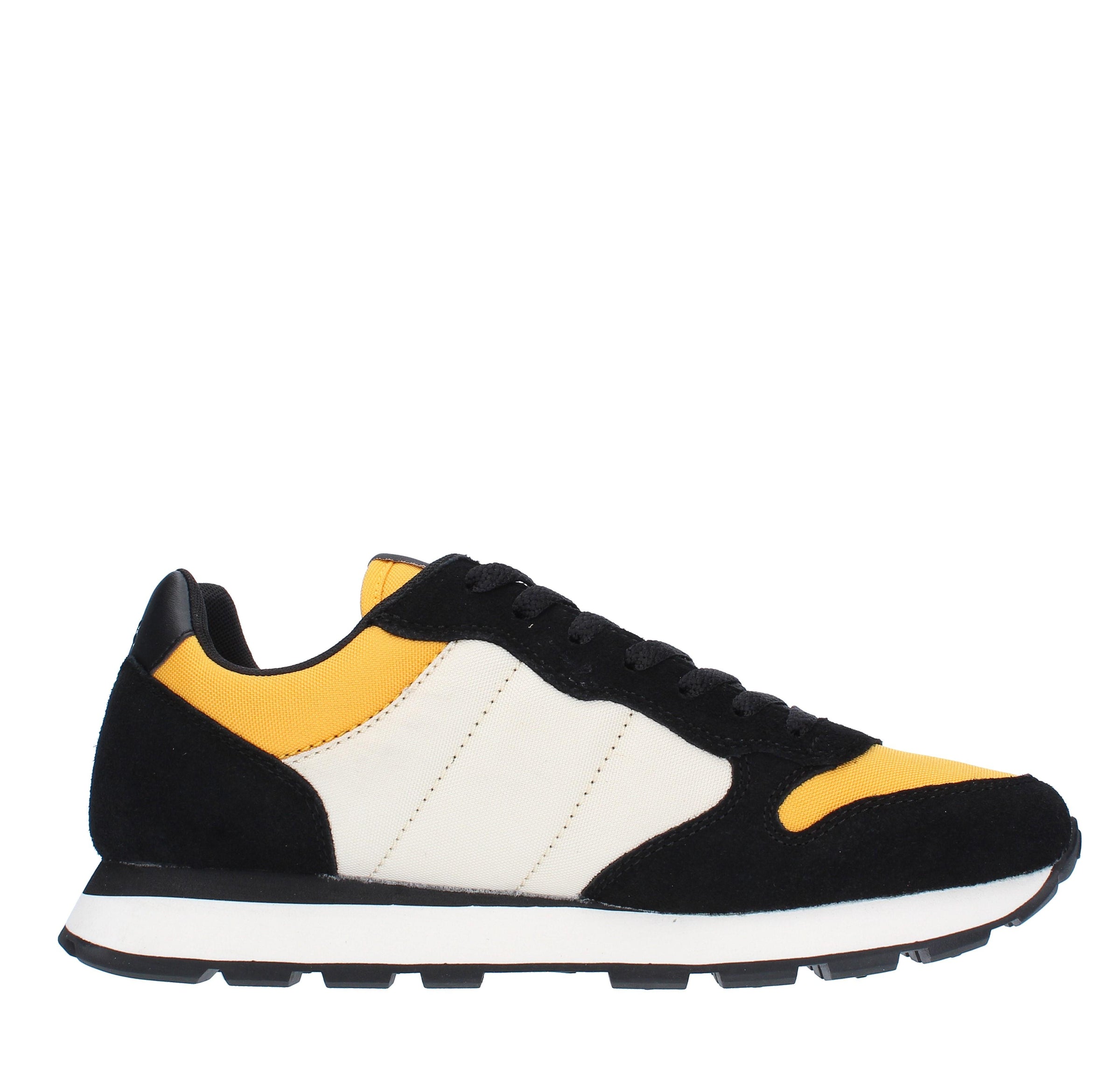 Sneakers modello Z43107 SUN68 in pelle scamosciata e tessuto traspirante 