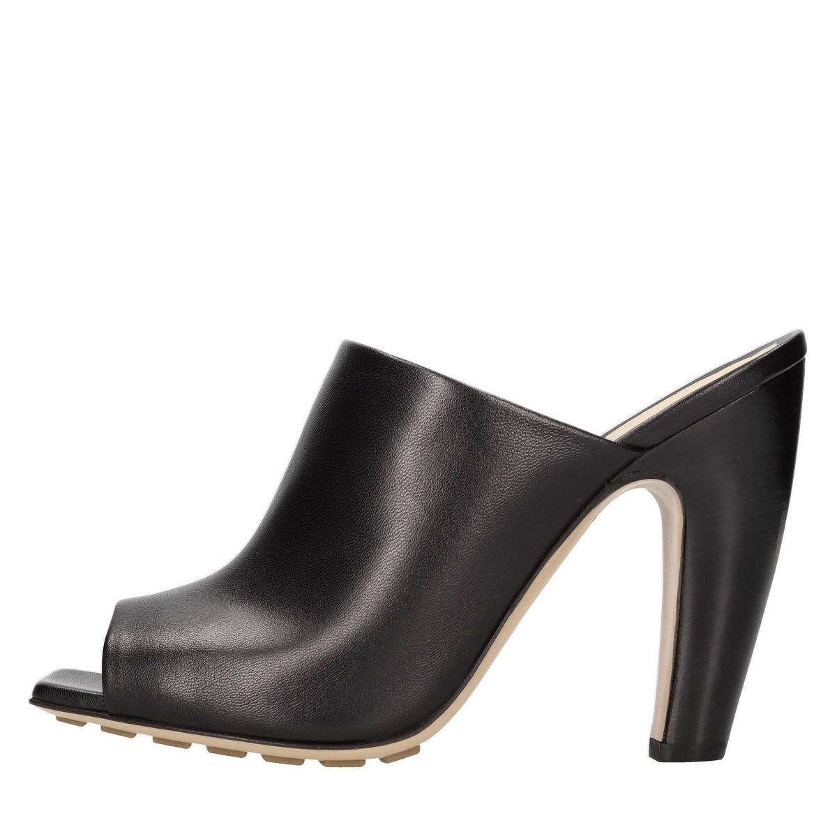 Mules in pelle 