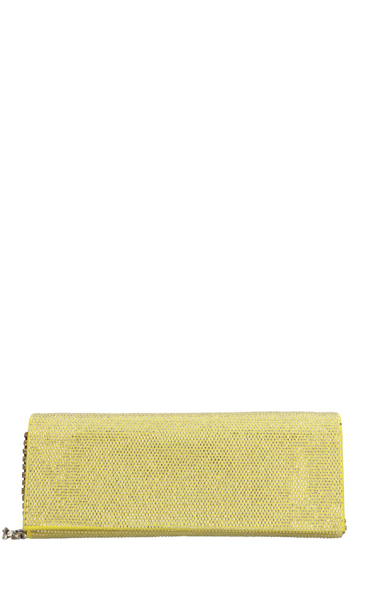 Borsa modello ENVELOPE in camoscio e strass 