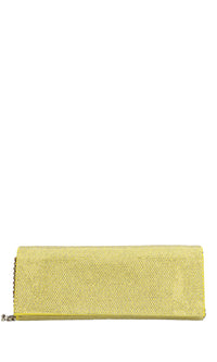 Borsa modello ENVELOPE in camoscio e strass 