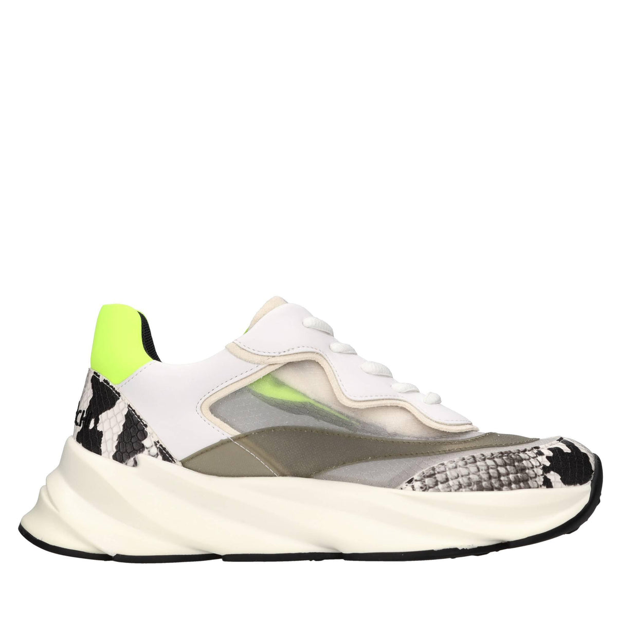 Sneakers in multimateriale 